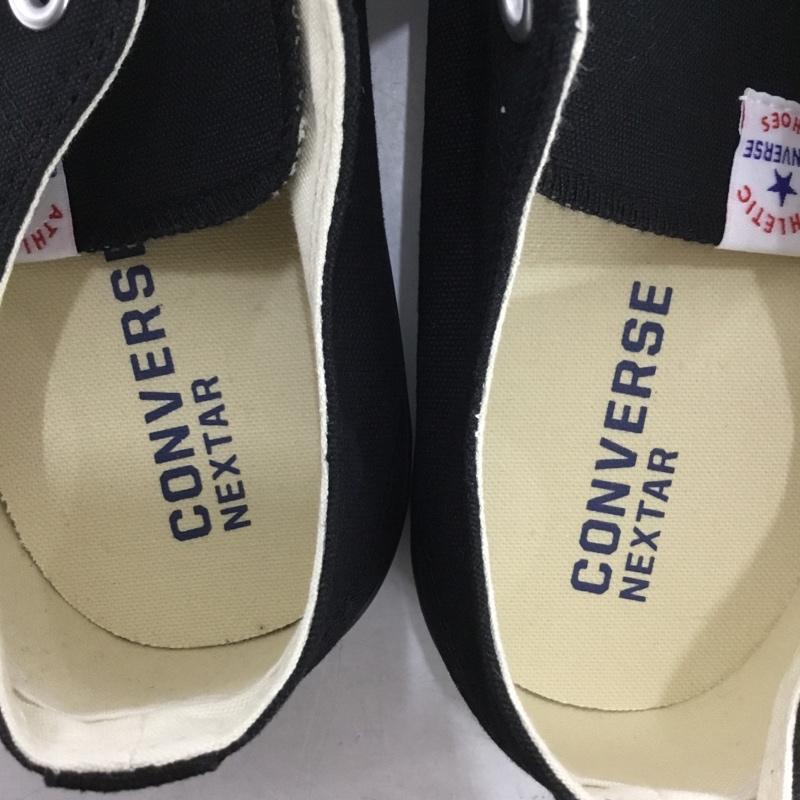 コンバース CONVERSE スニーカー スニーカー 32765141 NEXTAR110 OX ローカット 27.5cm 箱有 27.5cm ロゴ、文字 黒 / ブラック / X 白 / ホワイト /  メンズ USED 古着 中古 10134765