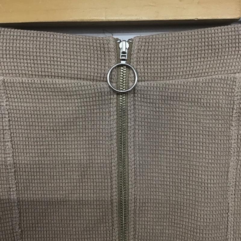 ページボーイ PAGEBOY スカート ひざ丈スカート FREE 無地 ベージュ / ベージュ /  レディース USED 古着 中古 10142775