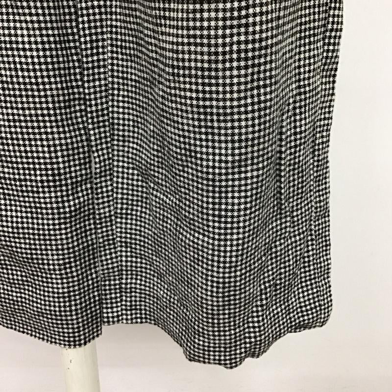 ザラ ZARA パンツ スラックス スラックスパンツ ワイドパンツ チェックパンツ カジュアルパンツ XS チェック 白 / ホワイト / X 黒 / ブラック /  レディース USED 古着 中古 10115957