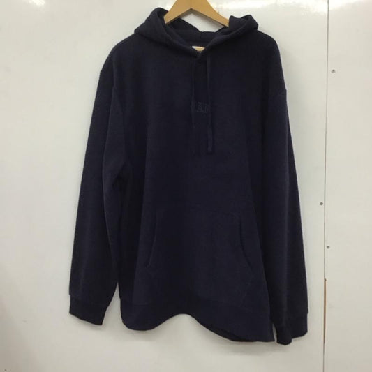 ギャップ GAP パーカー 長袖 長袖パーカー プルオーバーパーカー スウェット XXL ロゴ、文字 紺 / ネイビー /  メンズ USED 古着 中古 10134581