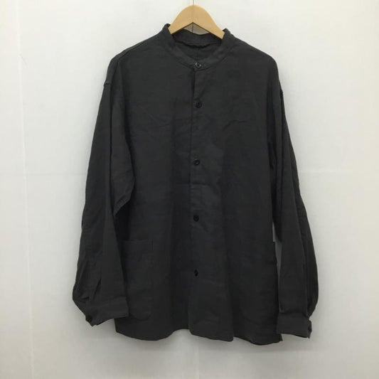 スティーブンアラン Steven Alan シャツ、ブラウス 長袖 Steven Alan 8125-174-0638 L 無地 チャコールグレー / チャコールグレー / X 灰 / グレー /  メンズ USED 古着 中古 10129672