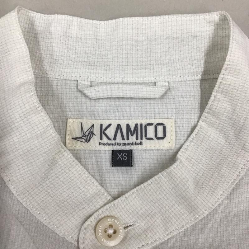 モンベル mont-bell シャツ、ブラウス 長袖 KAMICO 2104768 スタンダードカラーシャツ XS 無地 白 / ホワイト /  メンズ USED 古着 中古 10123438