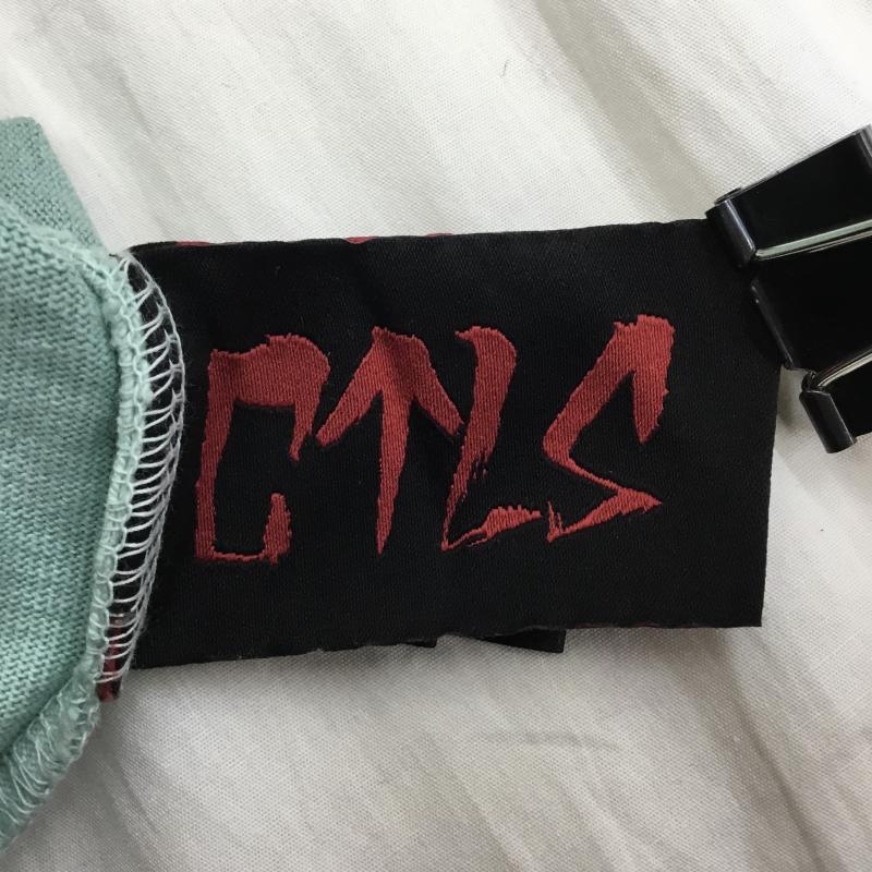 カタリスト CVTVLIST Tシャツ 半袖 2101090307 CVTVLIST 半袖 Tシャツ ワンポイント ミントグリーン 2 ワンポイント 薄緑 / ライトグリーン /  メンズ USED 古着 中古 10148322