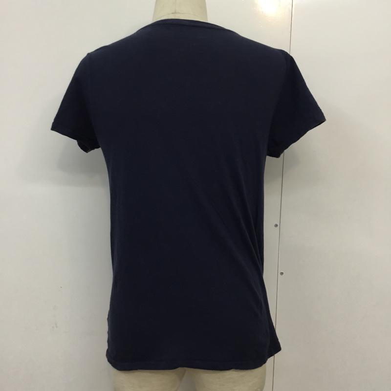 シップスジェットブルー SHIPS JET BLUE Tシャツ 半袖 M ロゴ、文字 紺 / ネイビー /  メンズ USED 古着 中古 10046297