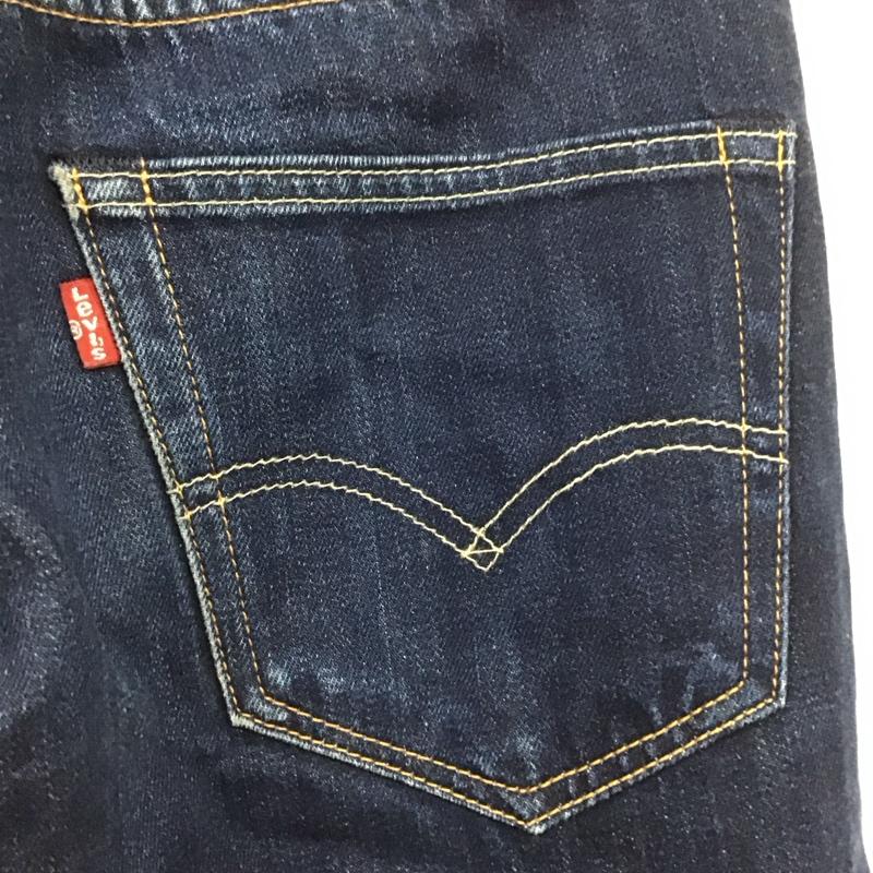 リーバイス Levi s パンツ デニム、ジーンズ 30インチ 無地 インディゴ / インディゴ /  メンズ USED 古着 中古 10130442