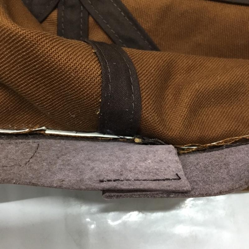 ダッパーズ DAPPER S 帽子 キャップ キャスケット 無地 茶 / ブラウン /  メンズ USED 古着 中古 10111236