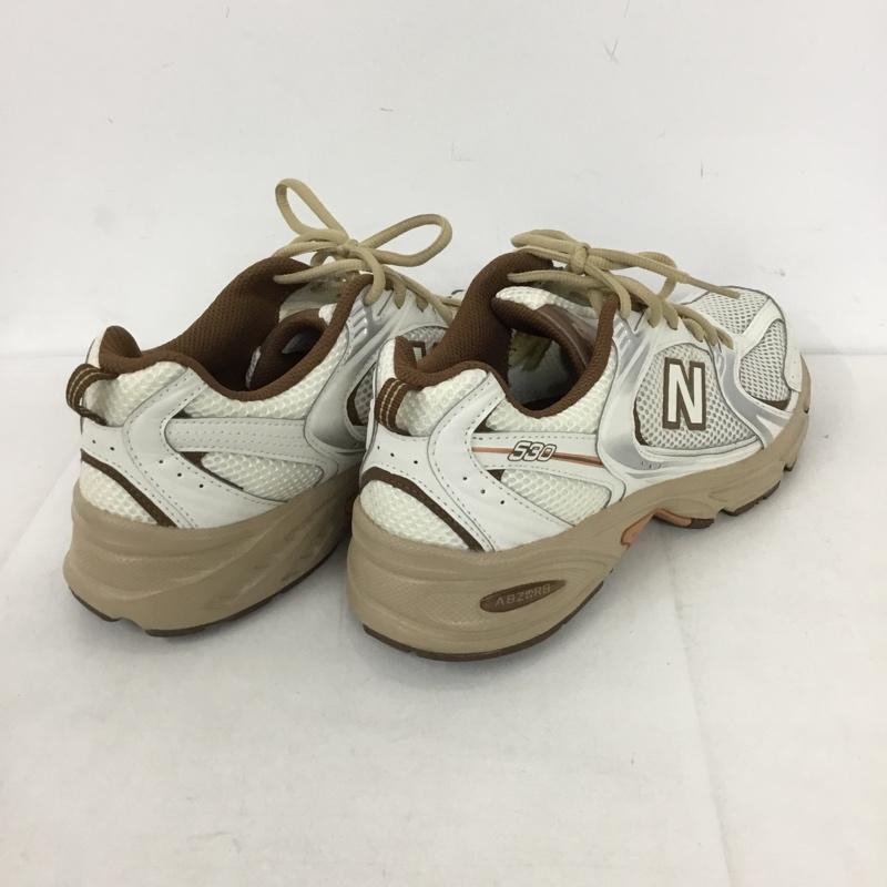 ニューバランス New Balance スニーカー スニーカー MR530NI niko and 別注モデル 27cm 27.0cm ロゴ、文字 白 / ホワイト / X 茶 / ブラウン /  メンズ USED 古着 中古 10131660