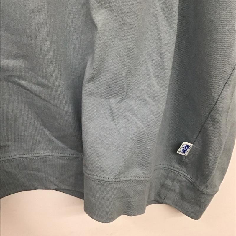 ディスカス アスレチック DISCUS ATHLETIC Tシャツ 半袖 3287-7768 BIG Tシャツ ROPE PICNIC R L ロゴ、文字 X プリント 水色 / ライトブルー /  レディース USED 古着 中古 10137038