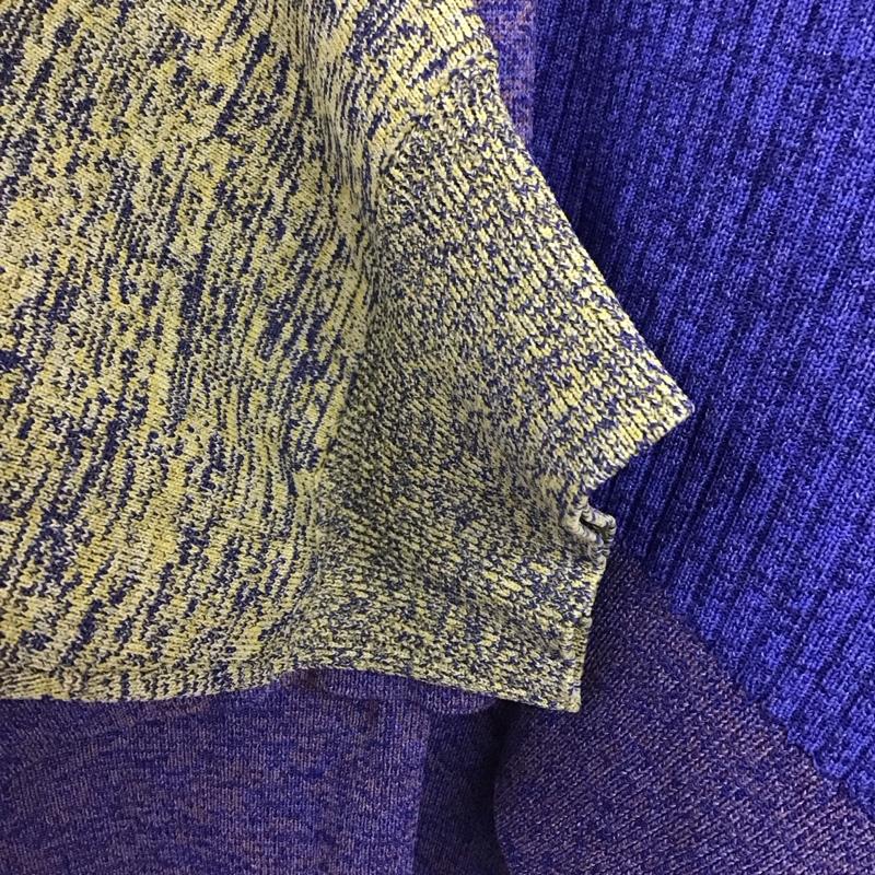 スライ SLY ニット、セーター 長袖 030GAZ70-4550 BLOCKING LIGHT KNIT TOPS FREE 無地 マルチカラー / マルチカラー /  レディース USED 古着 中古 10140579