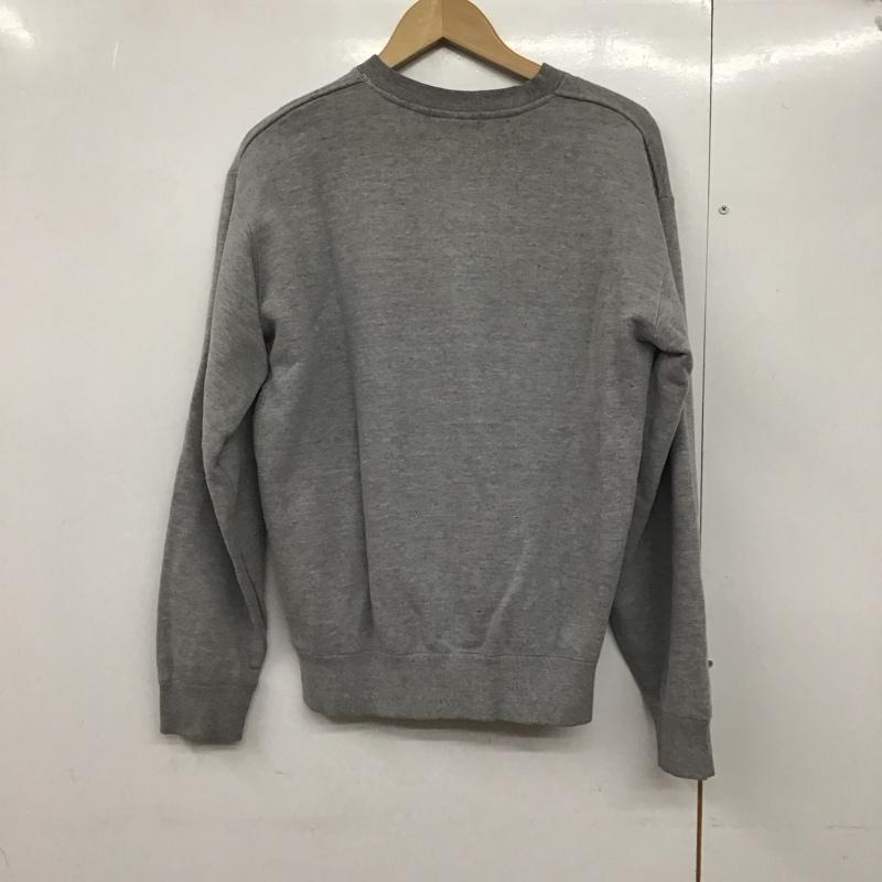 チャムス CHUMS トレーナー 長袖 長袖トレーナー スウェット クルーネック プルオーバー M ロゴ、文字 灰 / グレー /  メンズ USED 古着 中古 10142382