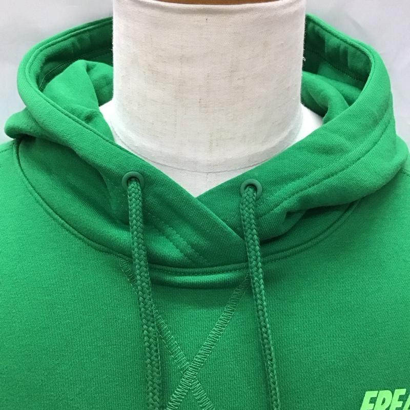 ナイキ NIKE パーカー 長袖 cz0440-302 長袖パーカー フード付きパーカー プリントスウェット トレーナー L ロゴ、文字 緑 / グリーン /  メンズ USED 古着 中古 10114372