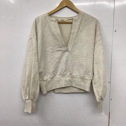 フリークスストア FREAK S STORE トレーナー 長袖 FREE 無地 白 / ホワイト /  レディース USED 古着 中古 10132047