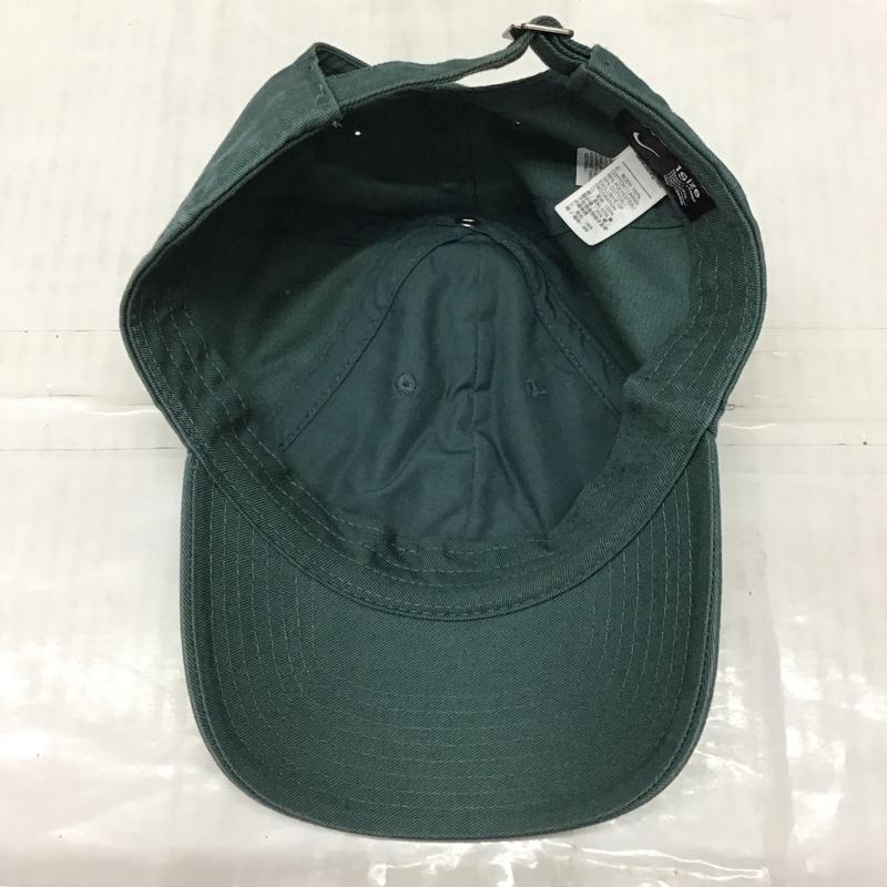 ナイキ NIKE 帽子 キャップ 913011-309 ヘリテージ86 フューチュラ ウォッシュ加工 ロゴ、文字 緑 / グリーン /  メンズ USED 古着 中古 10121146