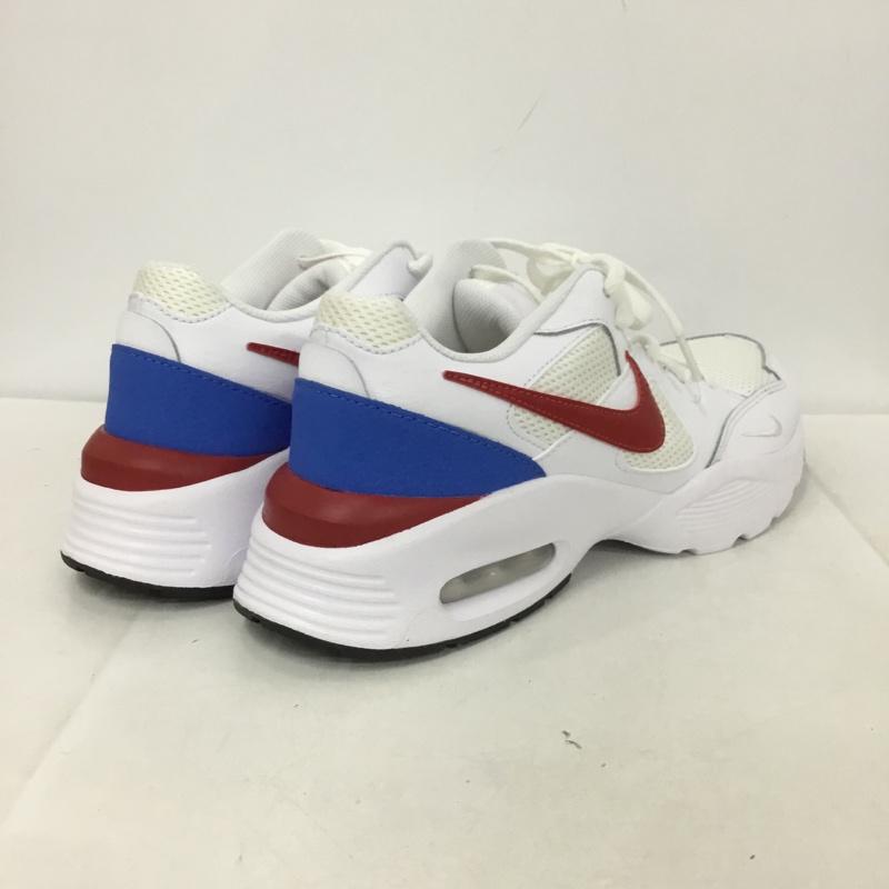 ナイキ NIKE スニーカー スニーカー CJ1670 100 AIR MAX FUSION 27.5cm 箱有 27.5cm ロゴ、文字 白 / ホワイト / X 青 / ブルー / X 赤 / レッド /  メンズ USED 古着 中古 10137992