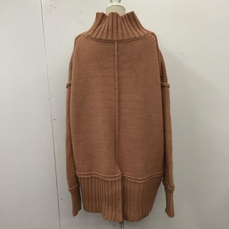 フリークスストア FREAK S STORE ニット、セーター 長袖 1132248902739 モックネック スタンドネック FREE 無地 桃 / ピンク /  レディース USED 古着 中古 10120857