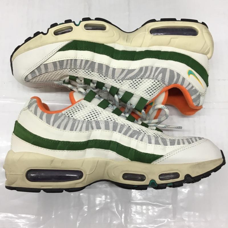 ナイキ NIKE スニーカー スニーカー CZ9723 100 AIR MAX 95 ERA 26.5cm 箱有 26.5cm ロゴ、文字 白 / ホワイト / X カーキ / カーキ / X 橙 / オレンジ /  メンズ USED 古着 中古 10107844