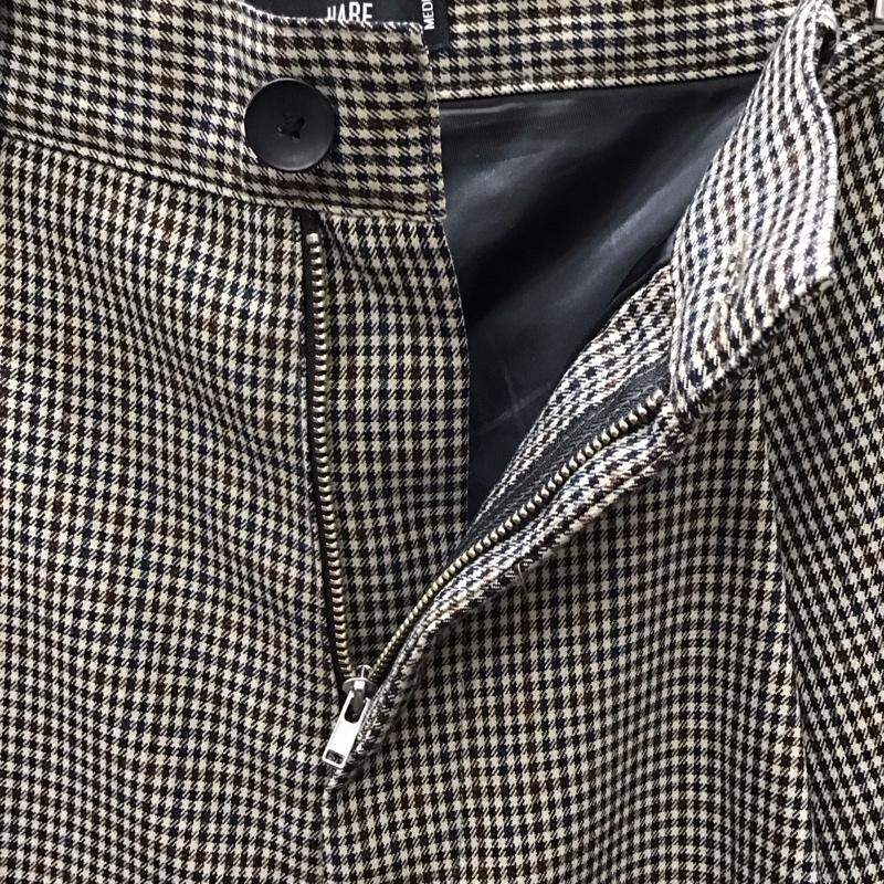 ハレ HARE パンツ ワークパンツ、ペインターパンツ スラックスパンツ ワイドパンツ カジュアルパンツ センタータックパンツ M チェック マルチカラー / マルチカラー /  メンズ USED 古着 中古 10113895