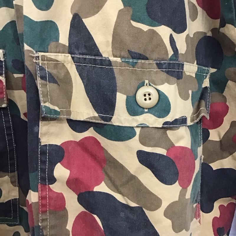 アベイシングエイプ A BATHING APE ジャケット、上着 ジャケット、ブレザー カジュアルジャケット アウター カラージャケット 初期 L カモフラージュ柄・迷彩 マルチカラー / マルチカラー /  メンズ USED 古着 中古 10143123