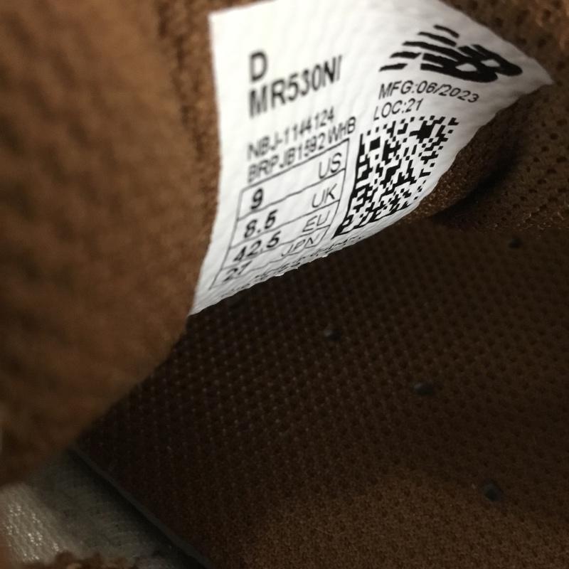 ニューバランス New Balance スニーカー スニーカー MR530NI niko and 別注モデル 27cm 27.0cm ロゴ、文字 白 / ホワイト / X 茶 / ブラウン /  メンズ USED 古着 中古 10131660