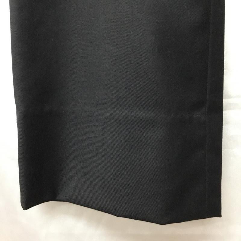 エヌハリウッド N.HOOLYWOOD パンツ スラックス 807peg スラックス スリムパンツ カジュアルパンツ 36 無地 黒 / ブラック /  メンズ USED 古着 中古 10115745