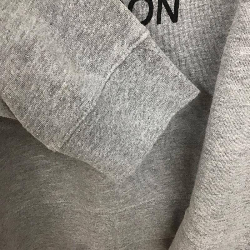 ステューシー STUSSY トレーナー 長袖 長袖トレーナー スウェット クルーネック プルオーバー L プリント 灰 / グレー /  メンズ USED 古着 中古 10147609