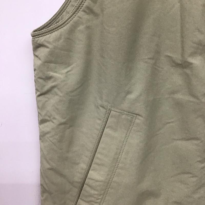 エルエルビーン L.L.Bean ベスト ベスト ジップアップベスト ノースリーブカットソー アウター 00s M 無地 ベージュ / ベージュ /  メンズ USED 古着 中古 10149163