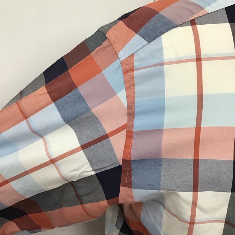 エディーバウアー Eddie Bauer シャツ、ブラウス 長袖 長袖シャツ カラーシャツ ポケットシャツ 長袖カットソー チェックシャツ L チェック マルチカラー / マルチカラー /  メンズ USED 古着 中古 10115310