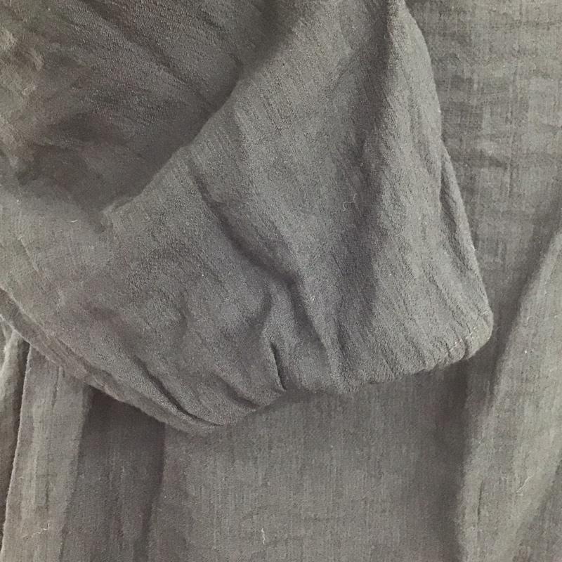 ローリーズファーム LOWRYS FARM カットソー 半袖 lf622080tk 半袖カットソー ワイドネックカットソー フレアカットソー FREE 無地 黒 / ブラック /  メンズ USED 古着 中古 10113046