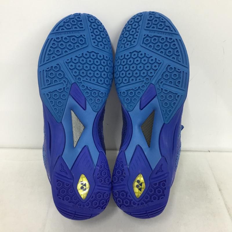 ヨネックス YONEX スニーカー スニーカー SHBA3M パワークッション エアラス3メン バドミントンシューズ 28cm 箱有 28.0cm ロゴ、文字 青 / ブルー /  メンズ USED 古着 中古 10147949