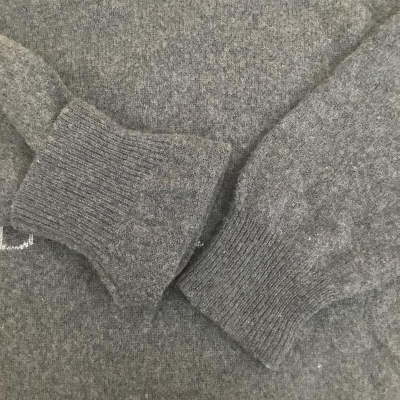 シュプリーム Supreme ニット、セーター 長袖 20AW Stone Washed Sweater ストーン ウォッシュド セーター XL ロゴ、文字 ダークグレー / ダークグレー /  メンズ USED 古着 中古 10105905