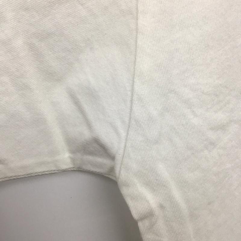 マウジー MOUSSY Tシャツ 半袖 010AAQ90-5710 クルーネック バックプリント FREE ロゴ、文字 白 / ホワイト /  レディース USED 古着 中古 10129136