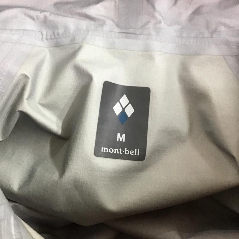 モンベル mont-bell ジャケット、上着 ジャケット、ブレザー 1128256 ストームクルーザージャケット ナイロンジャケット アウター M ロゴ、文字 橙 / オレンジ /  メンズ USED 古着 中古 10109828