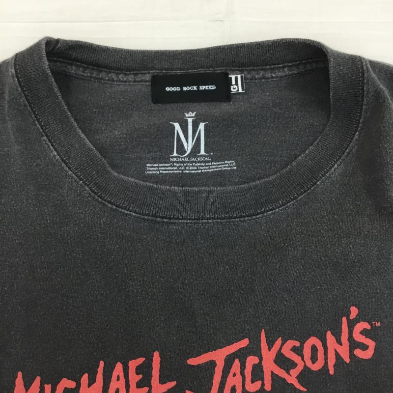 グッドロックスピード GOOD ROCK SPEED Tシャツ 半袖 マイケルジャクソン　スリラー L プリント 黒 / ブラック /  メンズ USED 古着 中古 10150140