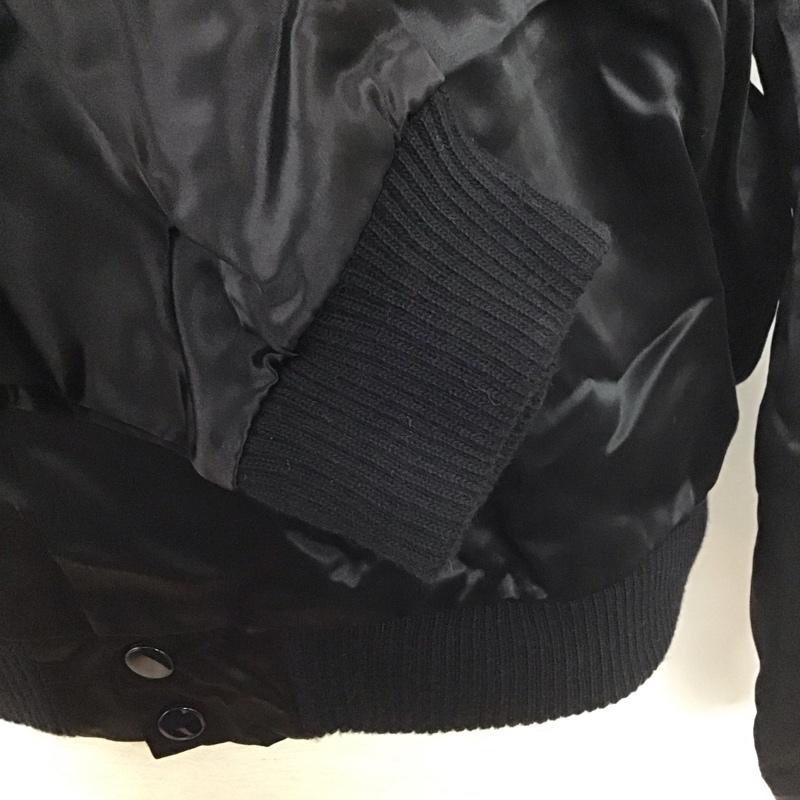 古着 USED ジャケット、上着 ジャンパー、ブルゾン secret identitee L ロゴ、文字 X 刺繍 黒 / ブラック /  メンズ USED 古着 中古 10111688