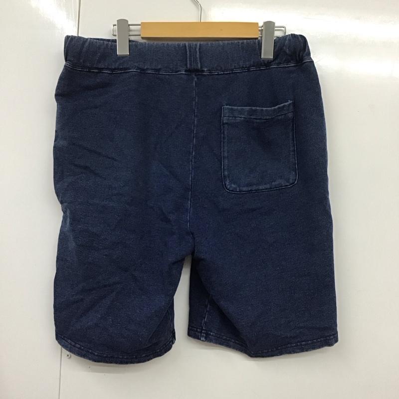 ステューシー STUSSY パンツ ショートパンツ スウェットパンツ M 無地 青 / ブルー /  メンズ USED 古着 中古 10109146