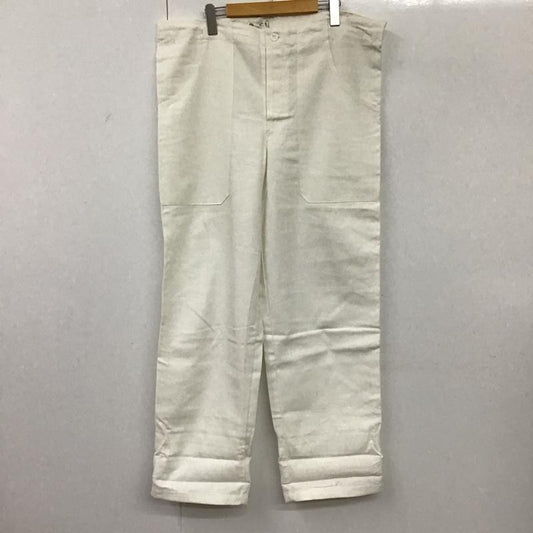 ミリタリー ミリタリー パンツ デニム、ジーンズ チェコ軍　コックパンツ　ヘリンボーンツイール　HBT 無地 白 / ホワイト /  メンズ USED 古着 中古 10096719