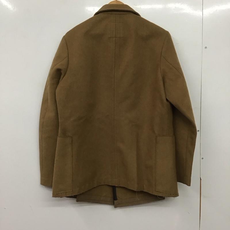 マリテフランソワジルボー MARITHEFRANCOISGIRBAUD ジャケット、上着 ジャケット、ブレザー ロングコートジャケット アウター カラージャケット L 無地 茶 / ブラウン /  メンズ USED 古着 中古 10144805