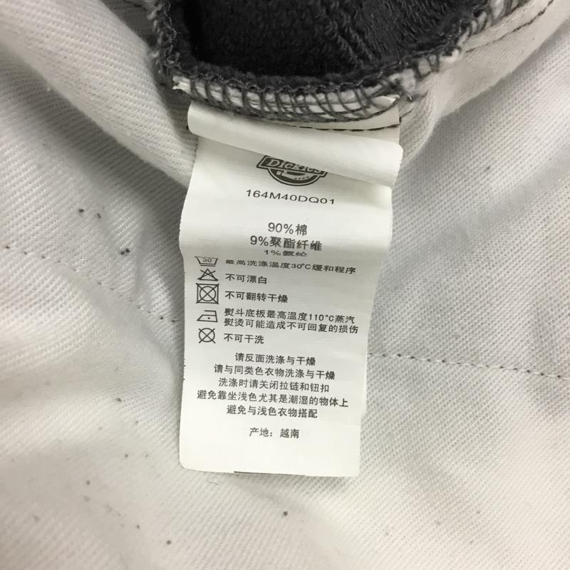 ディッキーズ Dickies パンツ ワークパンツ、ペインターパンツ ワークパンツ ワイドパンツ カジュアルパンツ 32インチ 無地 灰 / グレー /  メンズ USED 古着 中古 10111918