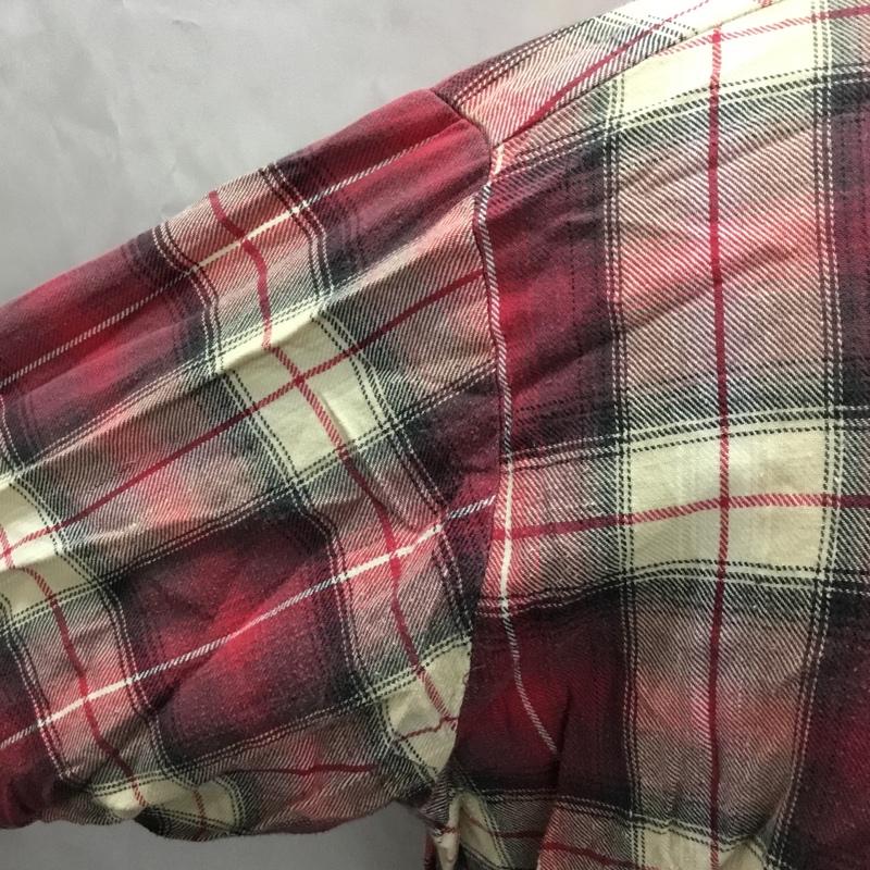 古着 USED シャツ、ブラウス 長袖 長袖シャツ チェックシャツ カジュアルシャツ 古着 XL チェック マルチカラー / マルチカラー /  メンズ USED 古着 中古 10106574