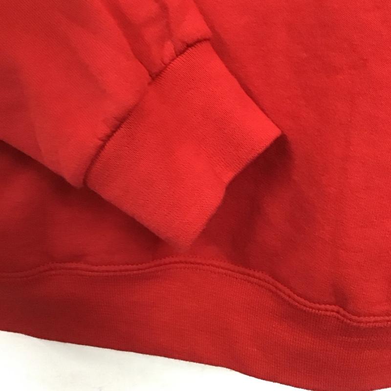 ジャージーズ JERZEES パーカー 長袖 長袖パーカー プルオーバーパーカー スウェット M 無地 赤 / レッド /  レディース USED 古着 中古 10142705