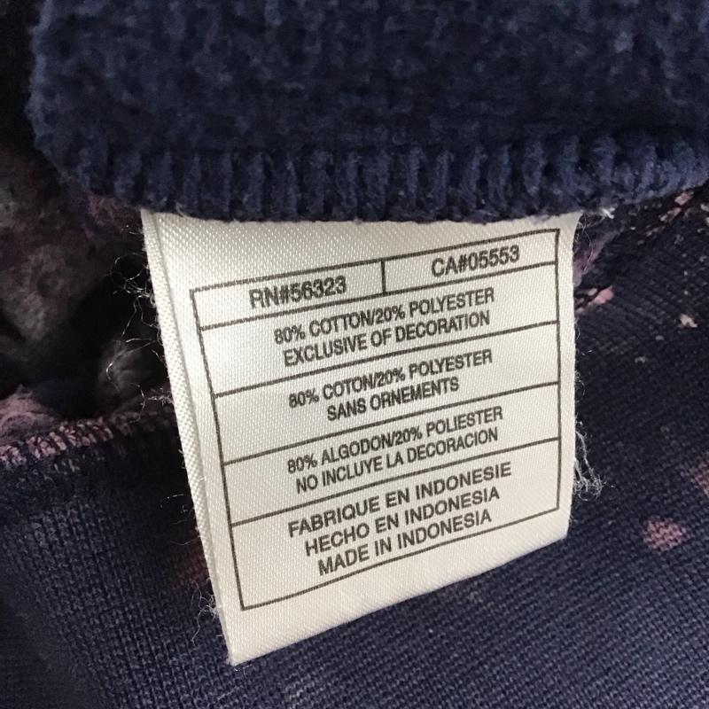 ナイキ NIKE トレーナー 長袖 長袖トレーナー スウェット クルーネック リブスウェットカットソー XL 総柄 マルチカラー / マルチカラー /  メンズ USED 古着 中古 10122748