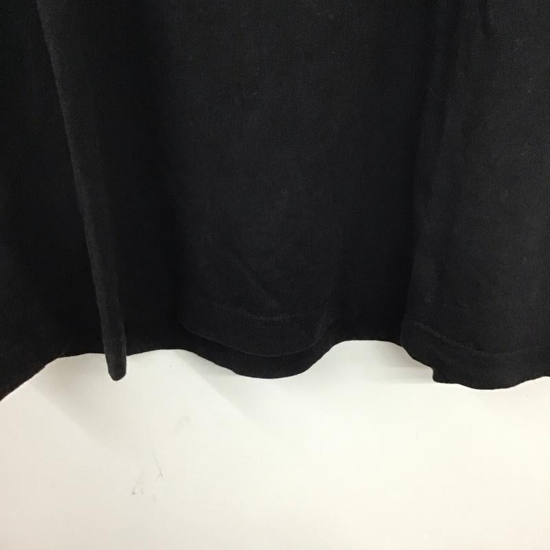 デウスエクスマキナ DEUS EX MACHINA Tシャツ 半袖 半袖カットソー プリントTシャツ クルーネックカットソー L ロゴ、文字 黒 / ブラック /  メンズ USED 古着 中古 10135927