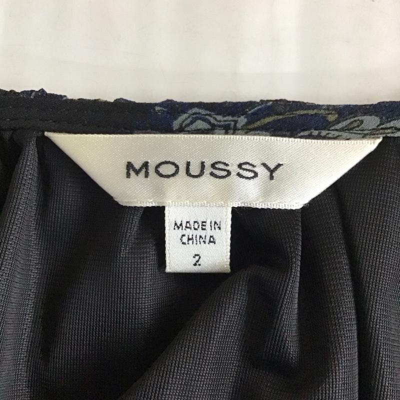 マウジー MOUSSY ワンピース ロングスカート 010dsh30-0510 長袖ロングワンピース フレアスカート 総柄 2 プリント マルチカラー / マルチカラー /  レディース USED 古着 中古 10118561