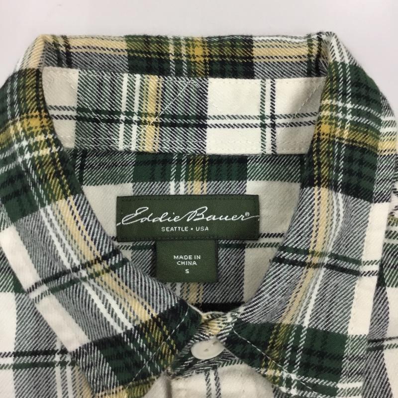 エディーバウアー Eddie Bauer シャツ、ブラウス 長袖 長袖シャツ カラーシャツ ポケットシャツ 長袖カットソー チェックシャツ S チェック マルチカラー / マルチカラー /  メンズ USED 古着 中古 10114803