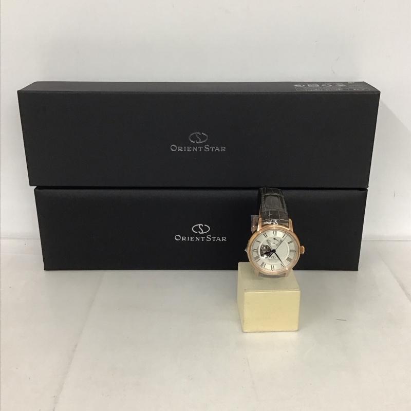 オリエントスター ORIENTSTAR 腕時計 アナログ（自動巻き） RK-HH0003S 本ワニ皮革  カーキ / カーキ /  メンズ USED 古着 中古 10134063
