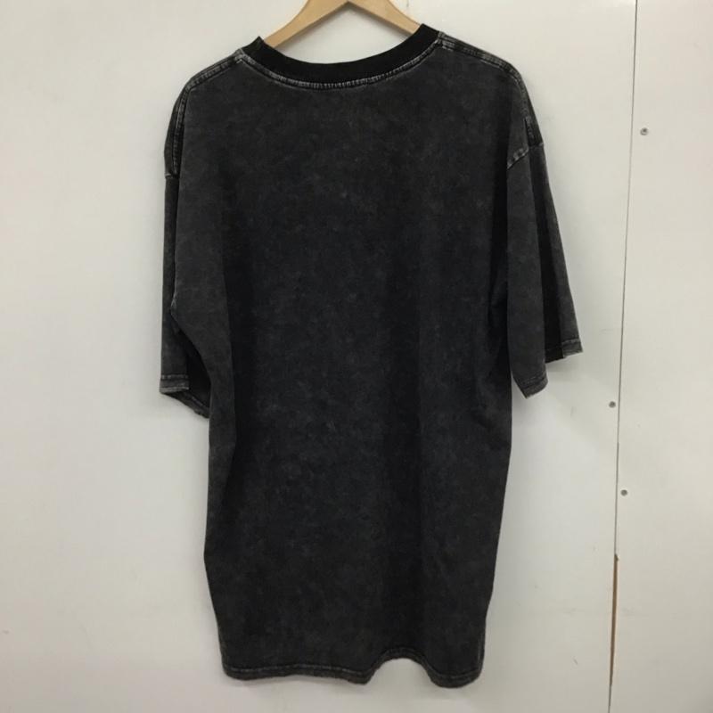 ガリスアディクション GALLIS ADDICTION Tシャツ 半袖 半袖カットソー プリントTシャツ クルーネックカットソー FREE プリント 黒 / ブラック /  メンズ USED 古着 中古 10139755