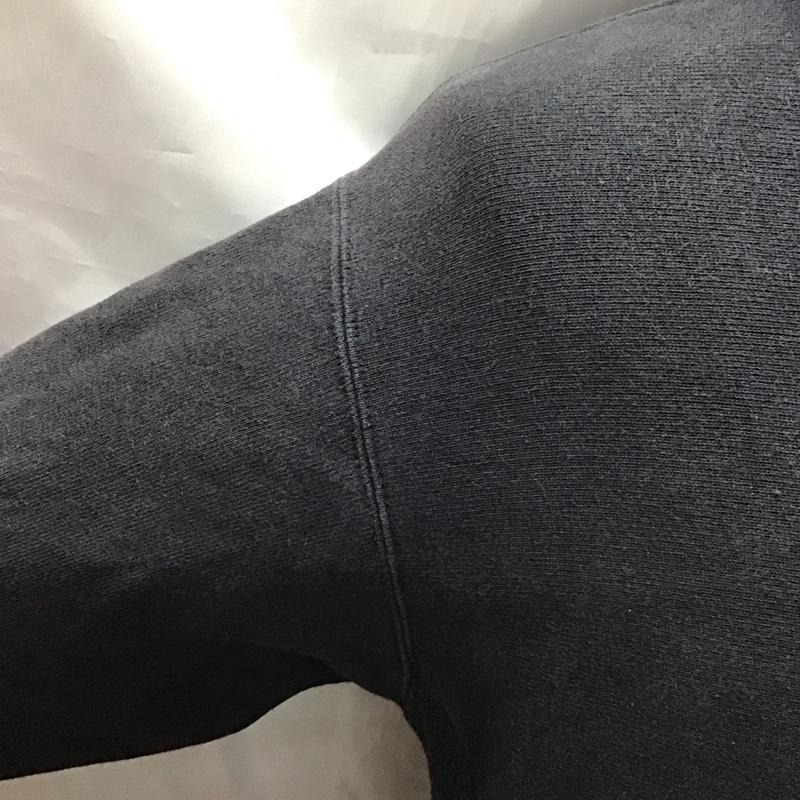 チャンピオン Champion パーカー 長袖 フーディー M 無地 黒 / ブラック /  メンズ USED 古着 中古 10123395