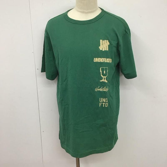 チャンピオン Champion Tシャツ 半袖 C8-T324 UNDEFEATED タグ付き XL ロゴ、文字 緑 / グリーン /  メンズ USED 古着 中古 10122985