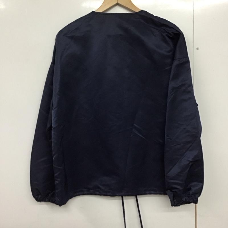 チャンピオン Campion ジャケット、上着 ジャンパー、ブルゾン L 無地 紺 / ネイビー /  レディース USED 古着 中古 10143031