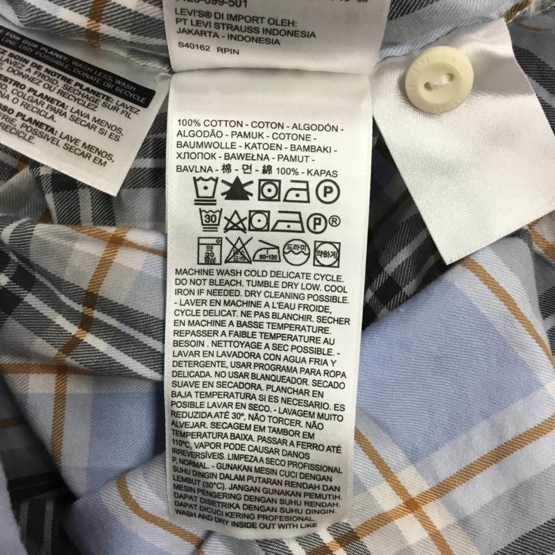 リーバイス Levi s シャツ、ブラウス 長袖 ワークシャツ オーバーサイズ L チェック マルチカラー / マルチカラー /  メンズ USED 古着 中古 10119837